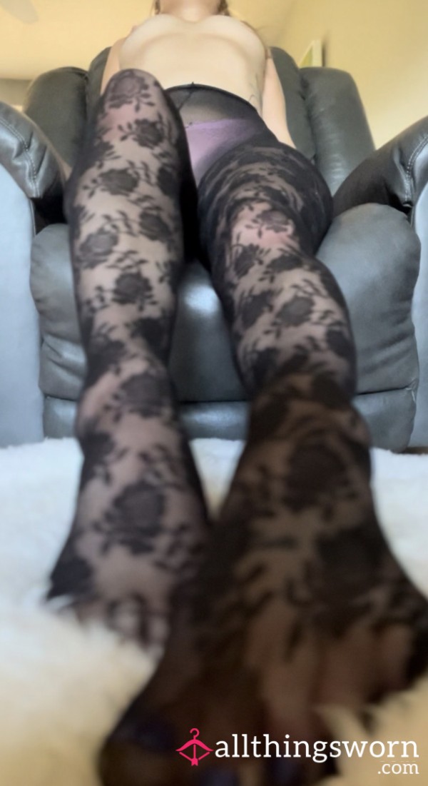 Flor*l Nylons