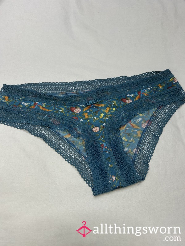 Flor*l Panties Worn Just For You 💋