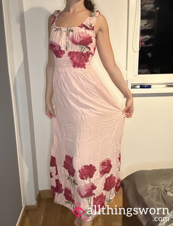 Flor*l Pink Dress