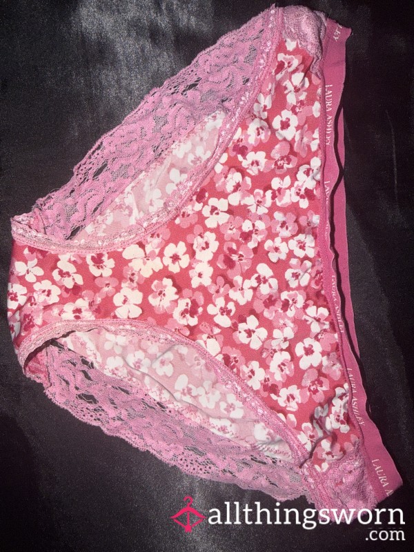 Flor*l Pink Panties