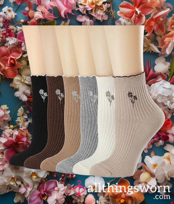 Flor*l Socks