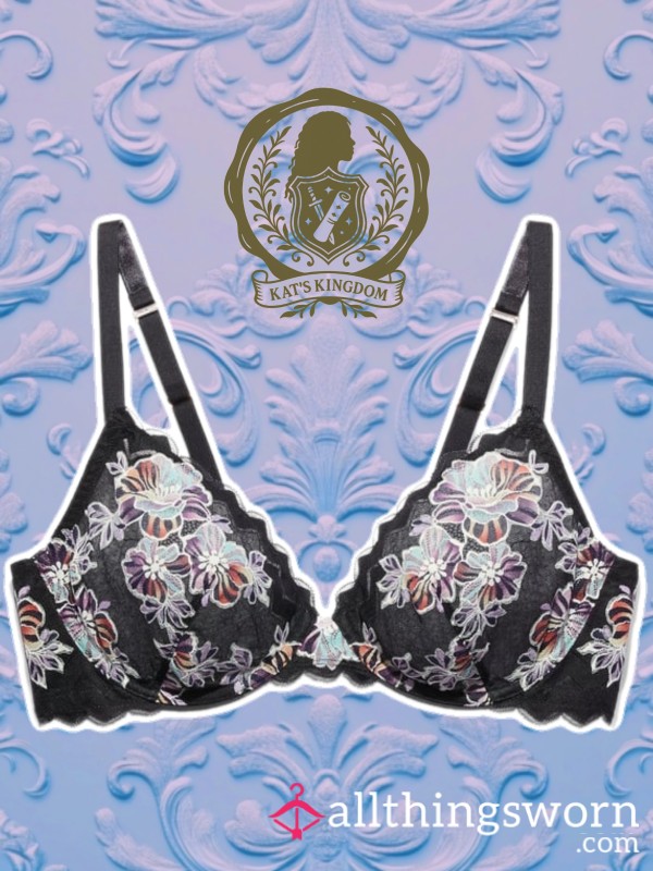 🌺 Flor*l Vice | Savage X Fenty Zig Zag Zen Unlined Lace Plunge Bra