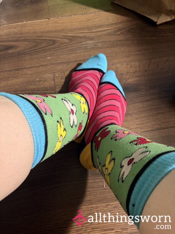 Flower Crew Socks