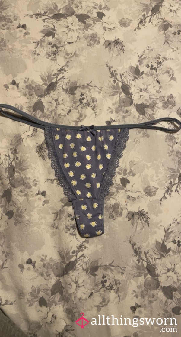 Flower String Thong