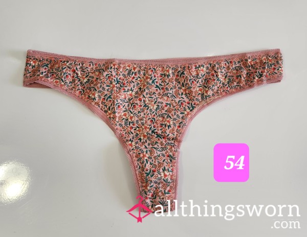Flower Thong