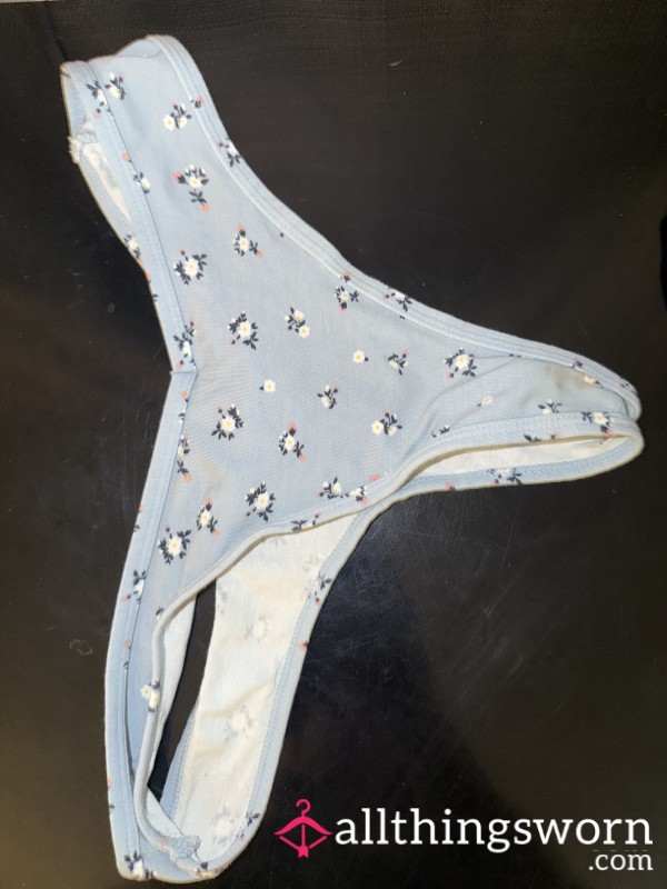 Flower Thong