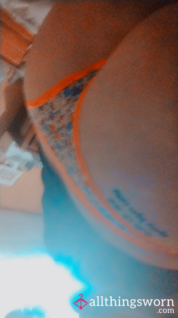 Flowered Thongs