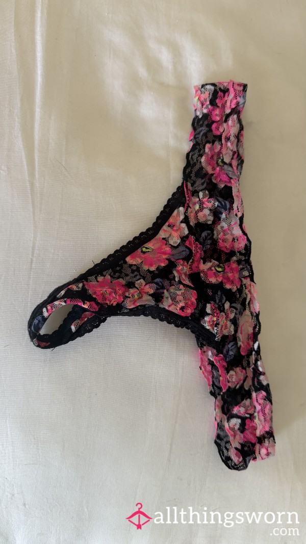 Flowery Thong