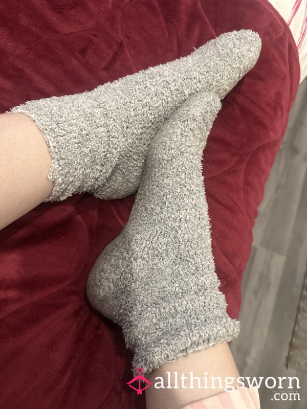 Fluffy 24hr Worn Socks!