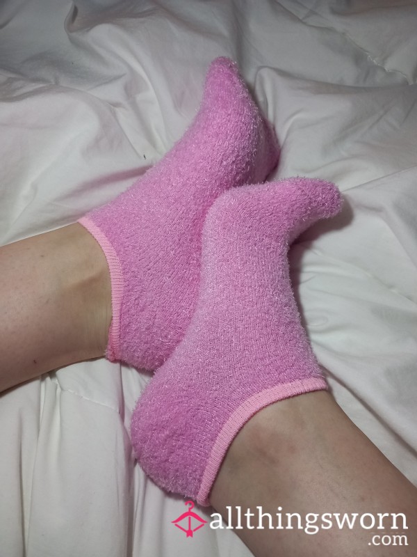 Fluffy Ankle Socks Pink👣🩷| Multiple Colors