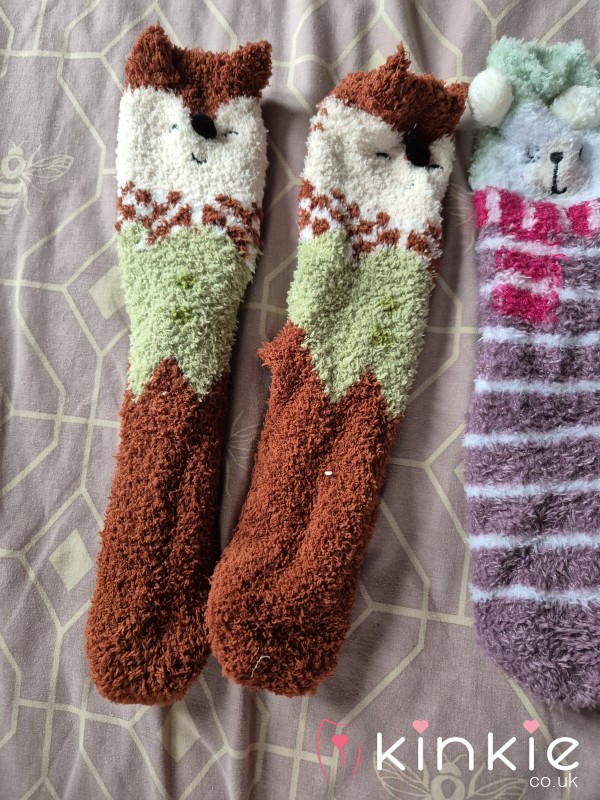 Fluffy Bed Socks