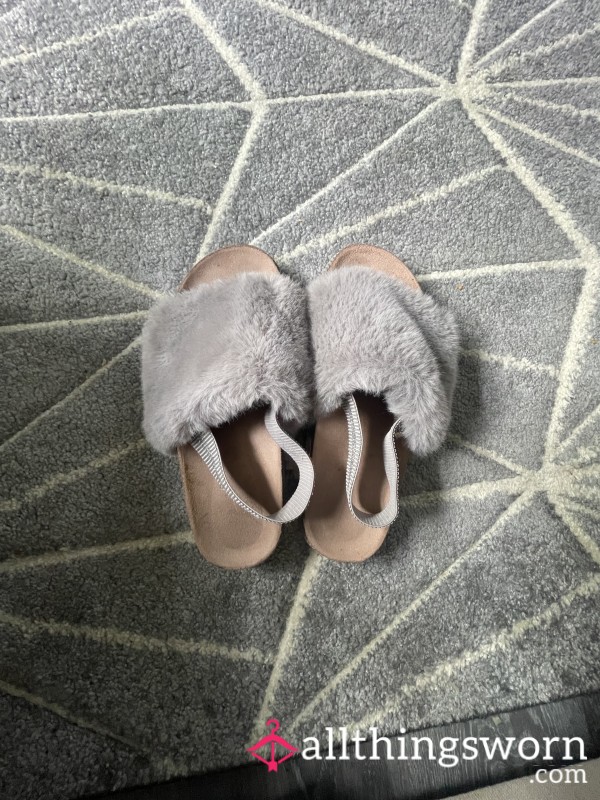 Fluffy Birkenstocks Style Slippers