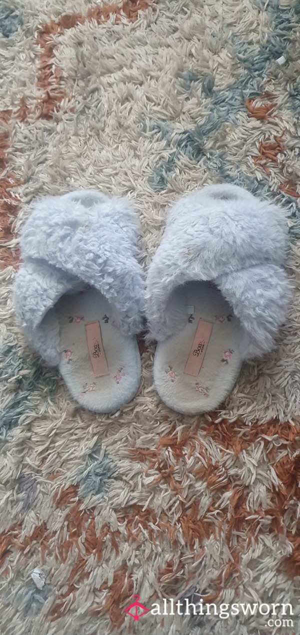 Fluffy Boux Avenue Slippers, Ready For Your Pleasure