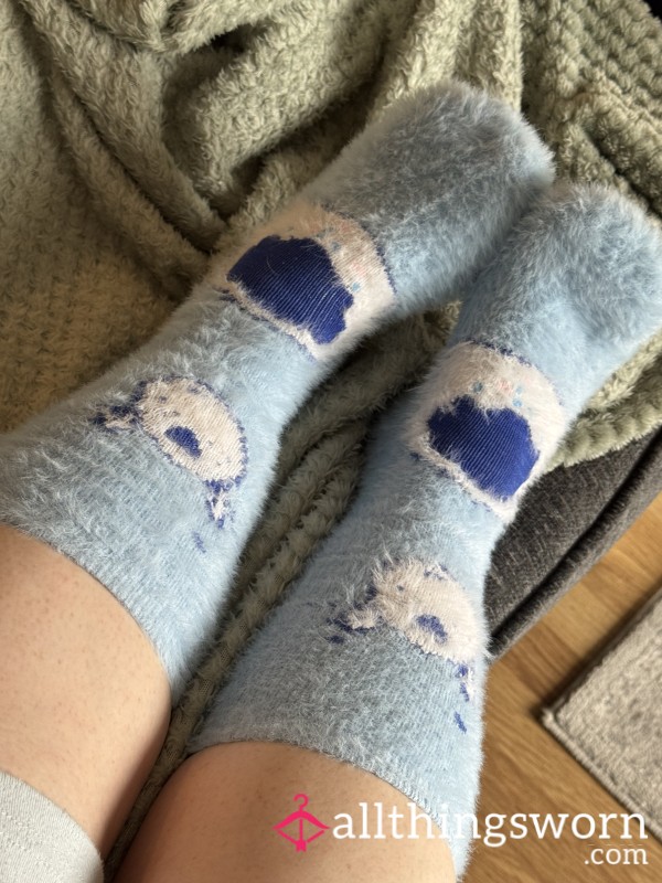 Fluffy Care Bear Socks