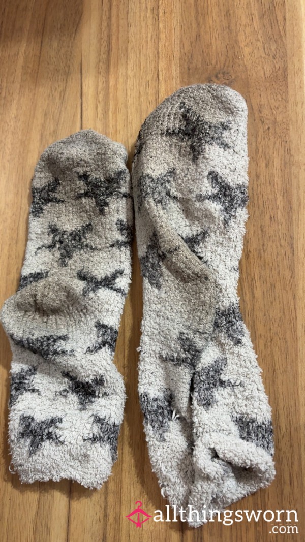 Fluffy Dirty Socks Worn All Night Last Night And This Morning