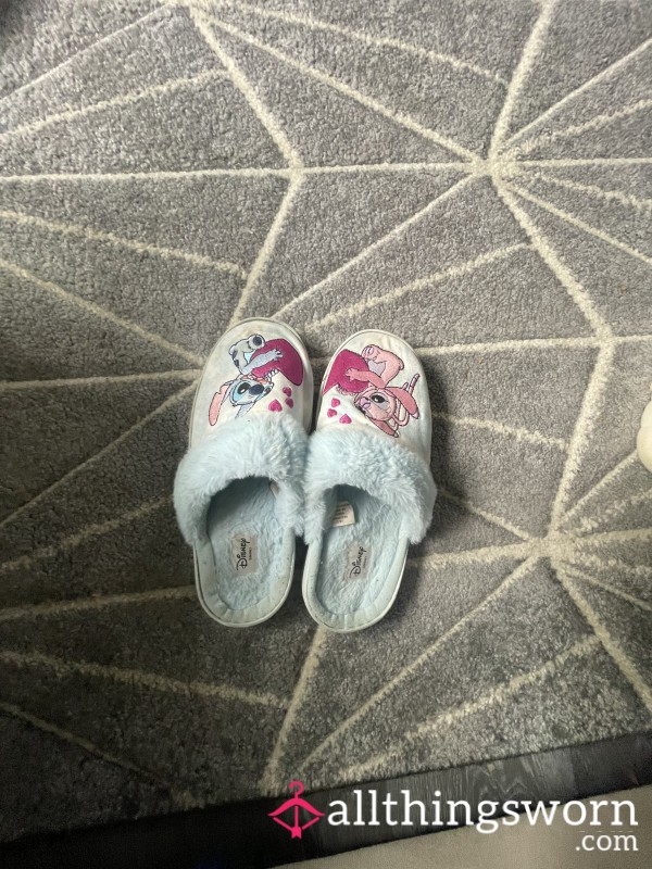 Fluffy Disney Slippers