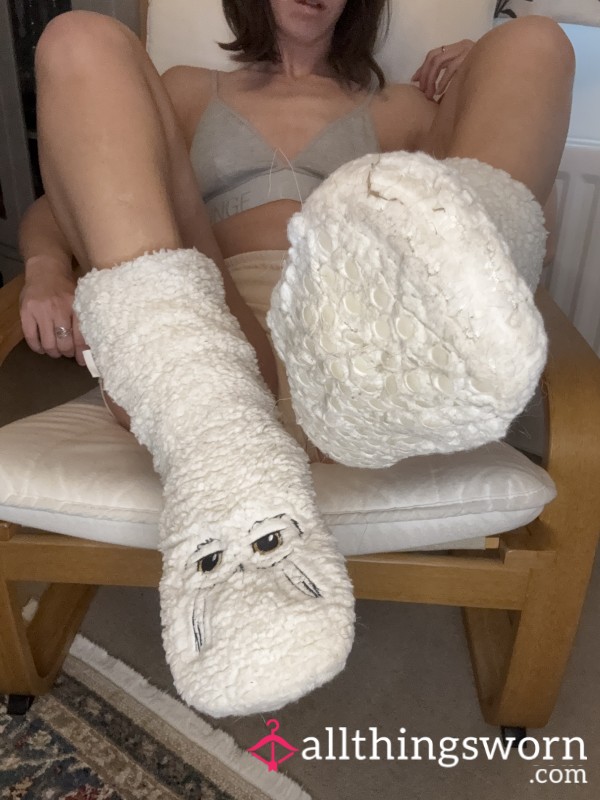 Fluffy Harry Potter Socks 🧦