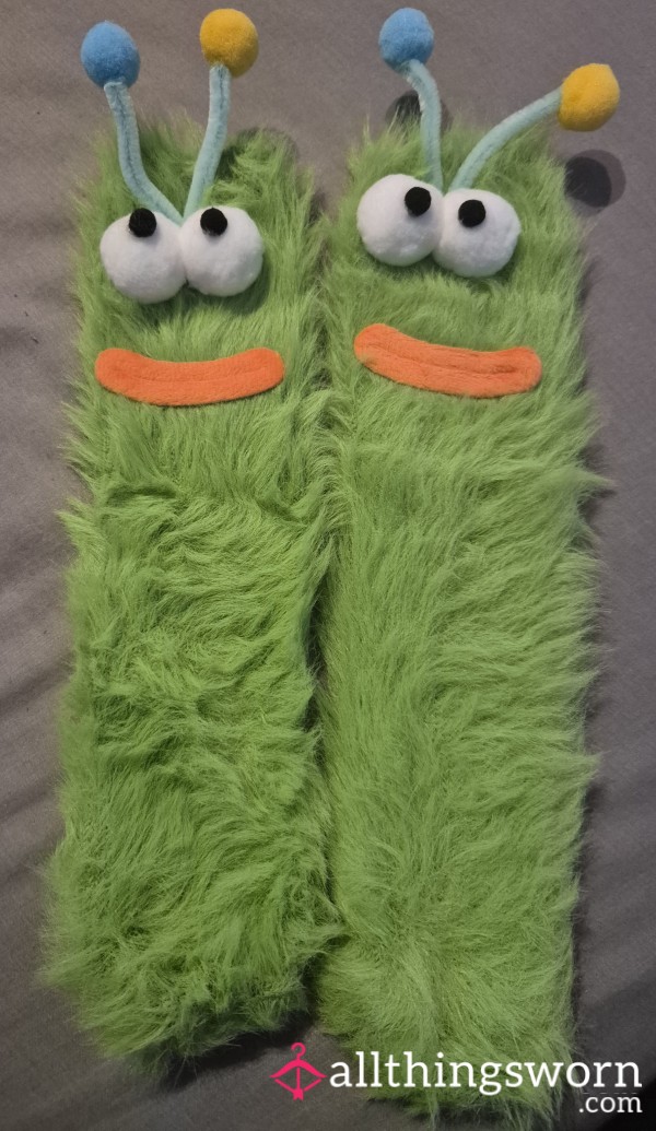 Fluffy Monster Socks