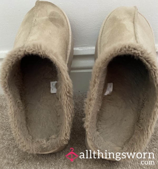 Cosy Slippers That Have Seen Better Days 😂🥿