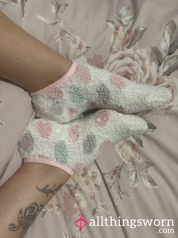 Fluffy Slipper Socks