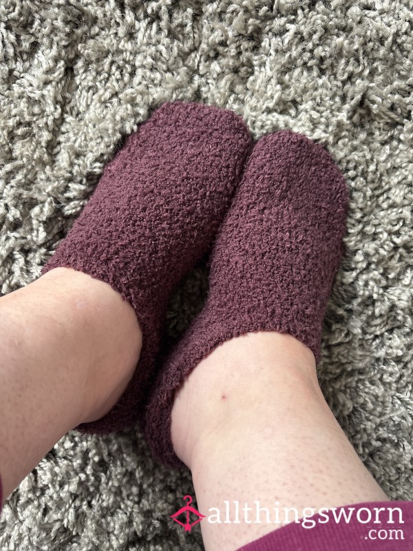Fluffy Slipper Socks 48 Hours Wear 💜
