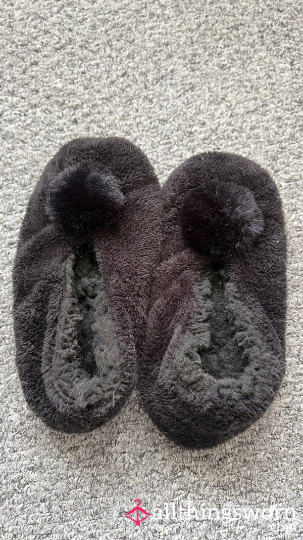 Fluffy Sock Slippers