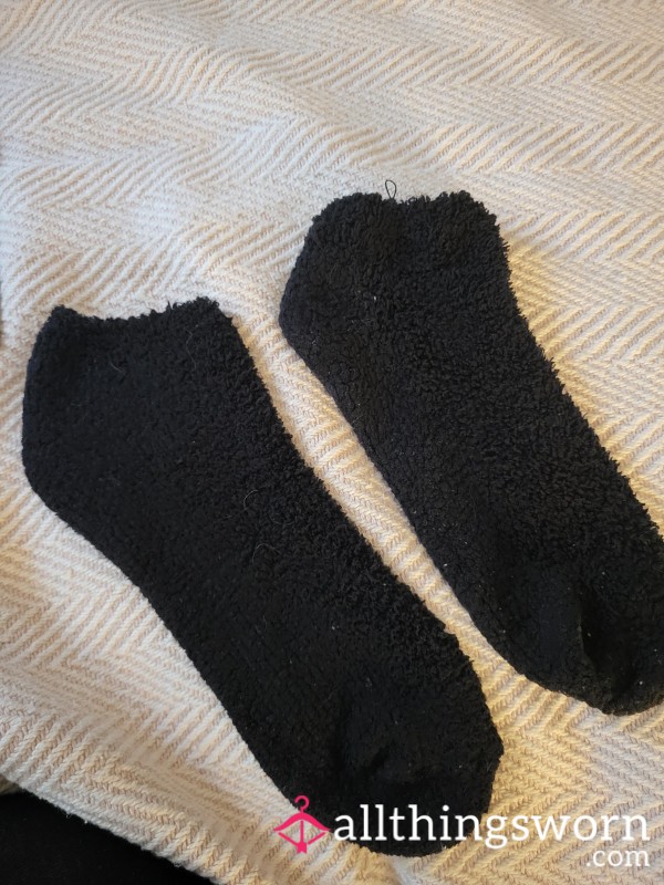 Worn Fluffy Socks