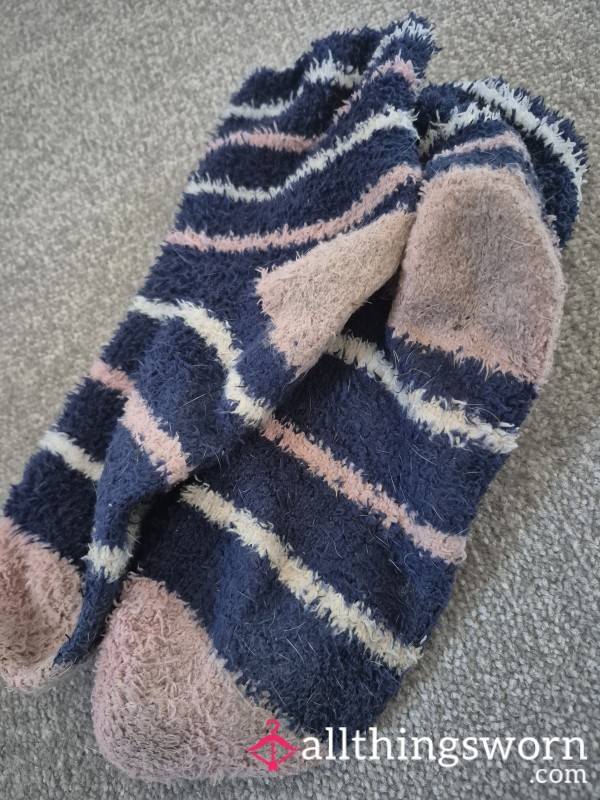Well Worn Fluffy Socks