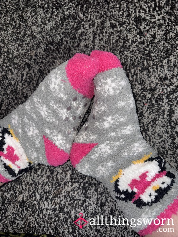Fluffy Socks.