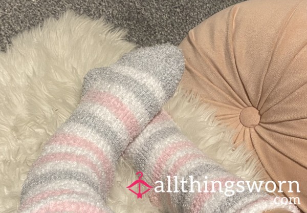 Fluffy Socks — 5 Days Worn