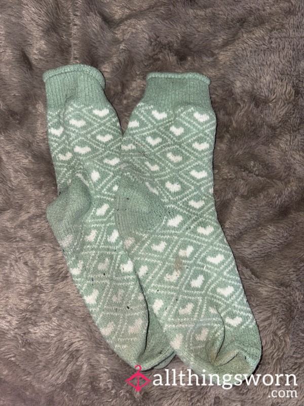 Fluffy Socks - 7 Day Wear 💚