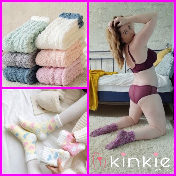 Fluffy Socks Pick And Mix !! Random Pair Of Fluffy Socks 48 Hours Wear Minimum!! ♥️♥️