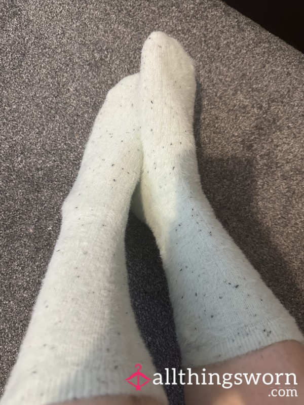 Fluffy Socks. Soft Feet. And Zero Mercy.