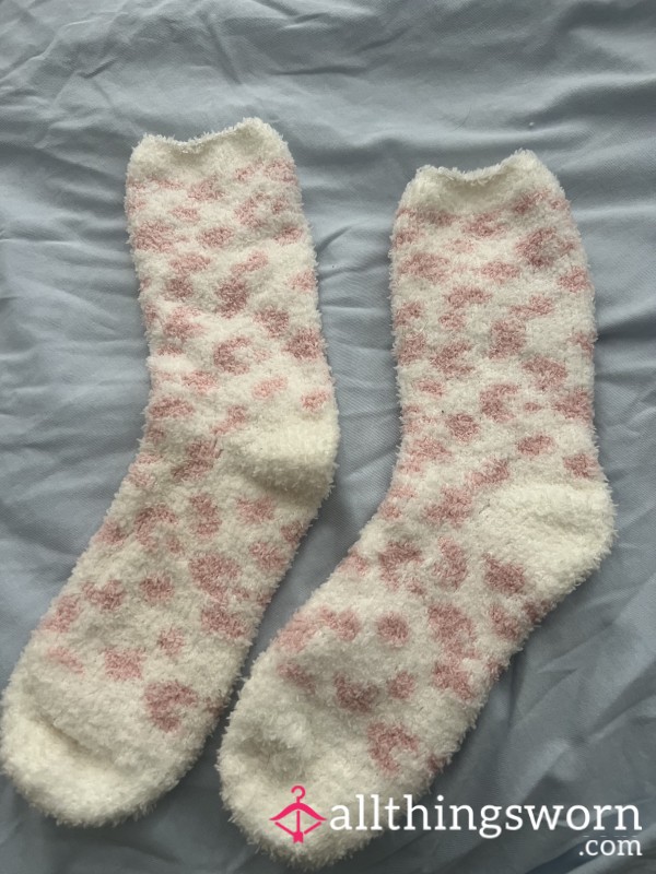 Fluffy Socks To Be Worn In ….