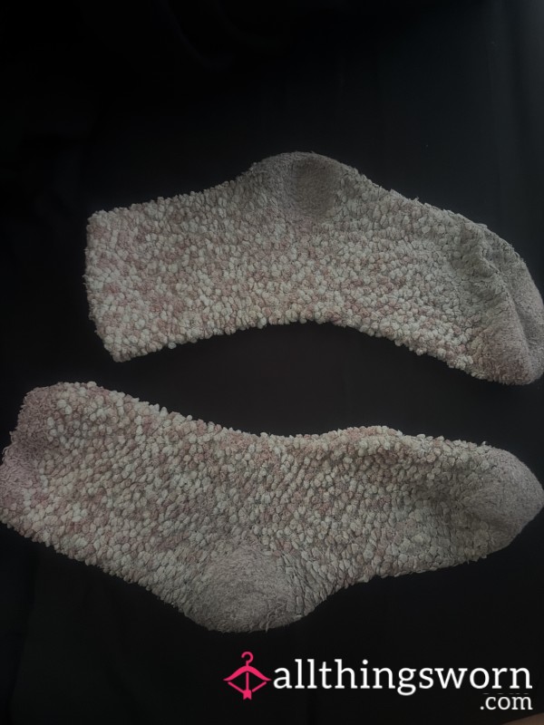 Fluffy Socks Well Worn