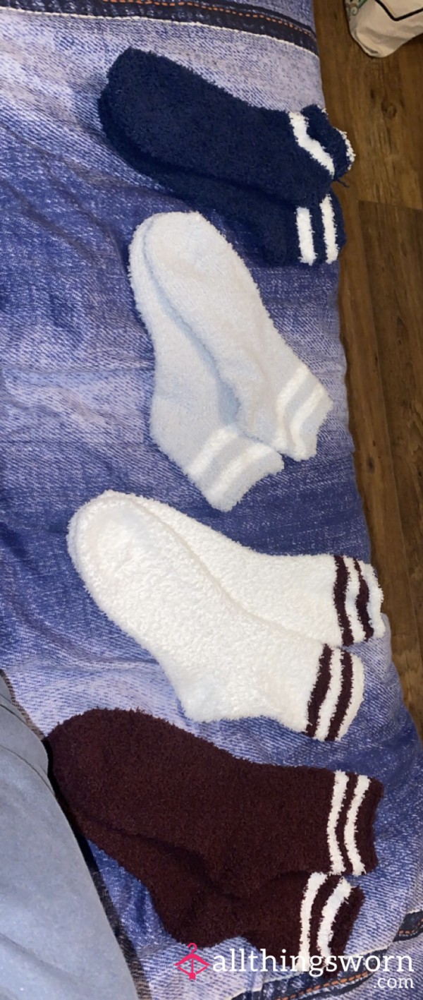 Fluffy Socks With Feet Pic