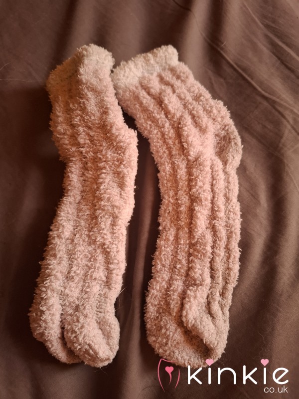Fluffy Socks - Worn