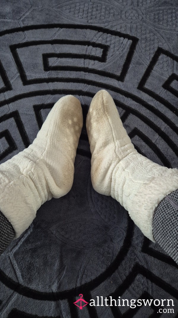 Fluffy Socks Worn For 48hours