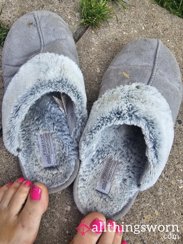 Fluffy Stinky Slippers