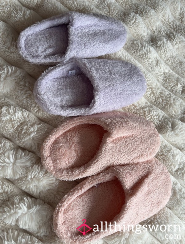 Fluffy Stinky Slippers