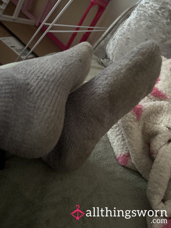Fluffy Sweaty Socks