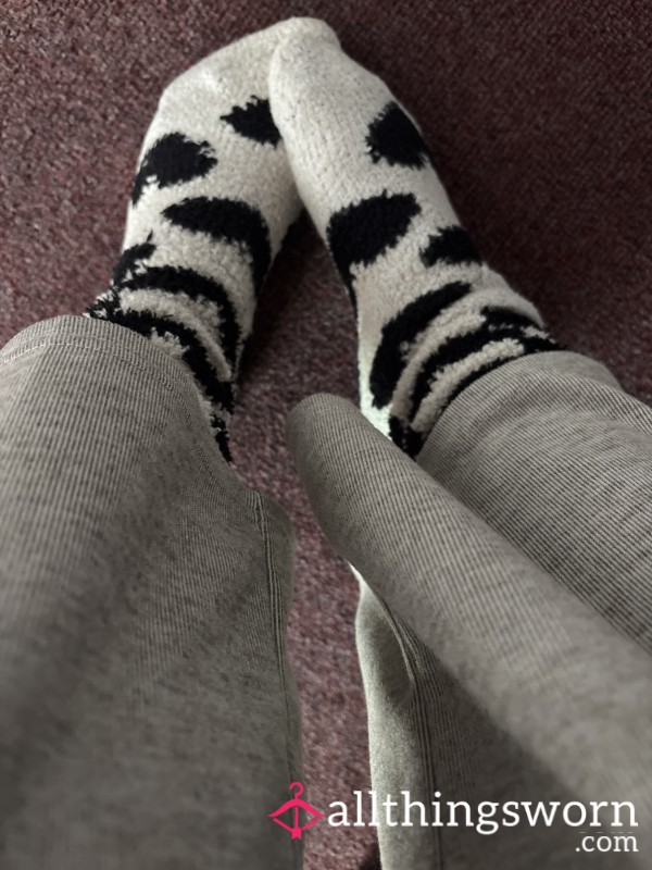 Fluffy Work Socks