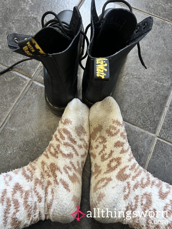 Fluffy Work Socks