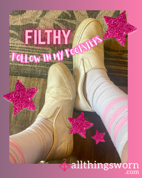 Follow In My Footsteps: Pics For A Day | Filthy, Professional, Or S**y Footwear