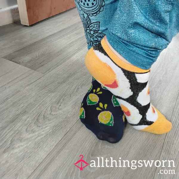 Food Ankle Socks Worn For 24hours In And Out Side The House Can Be Worn Longer