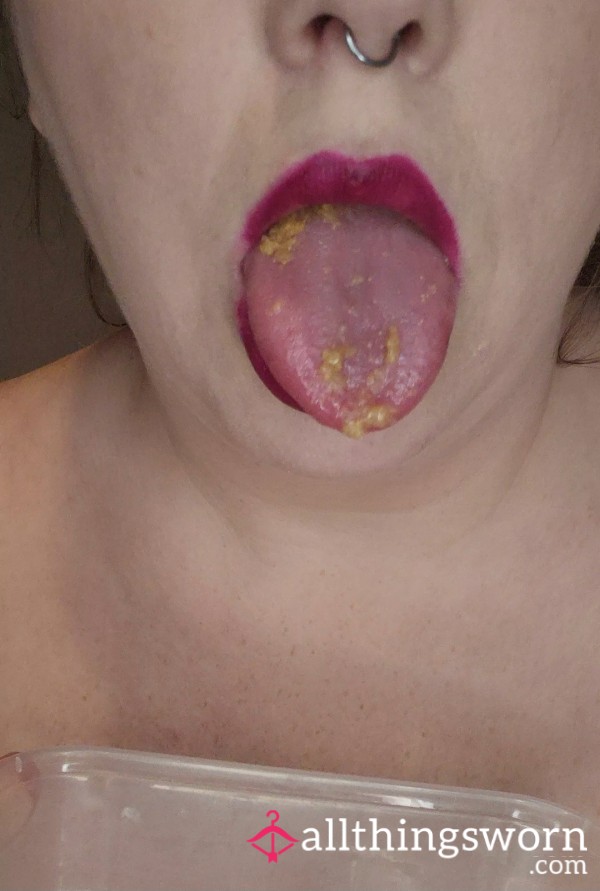 🥣Food Chewing And Sp*tting 👄👅