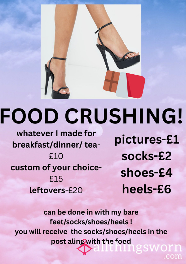 FOOD CRUSHING CONTENT !