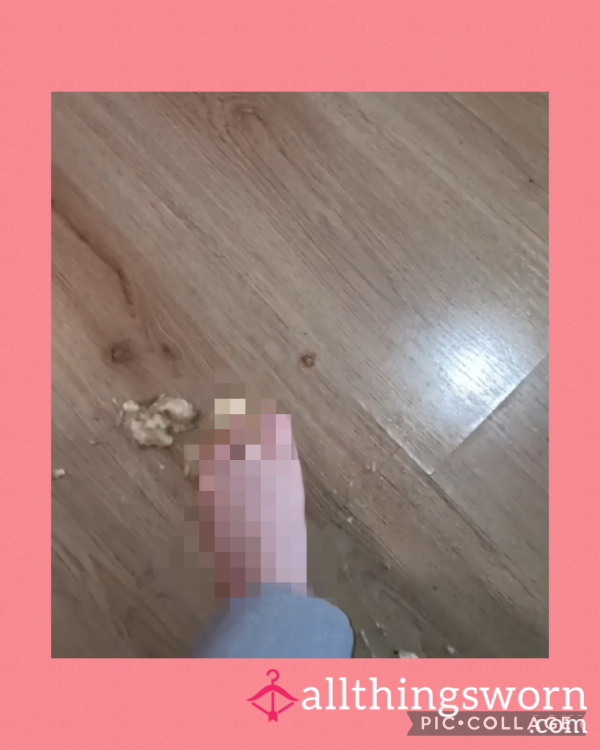 Food Crushing Video| Crushing A Banana Under My Feet