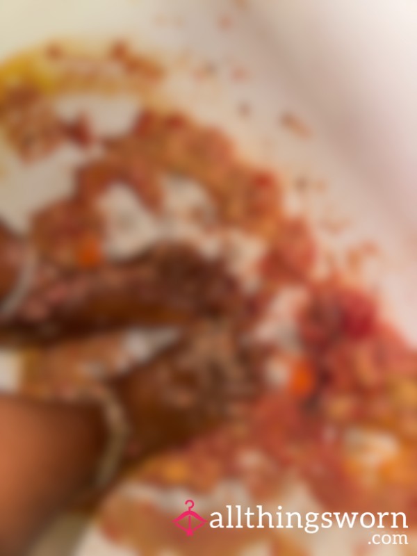 Food Fetish Destruction- Watch Me Crush It All👣🍌🫘