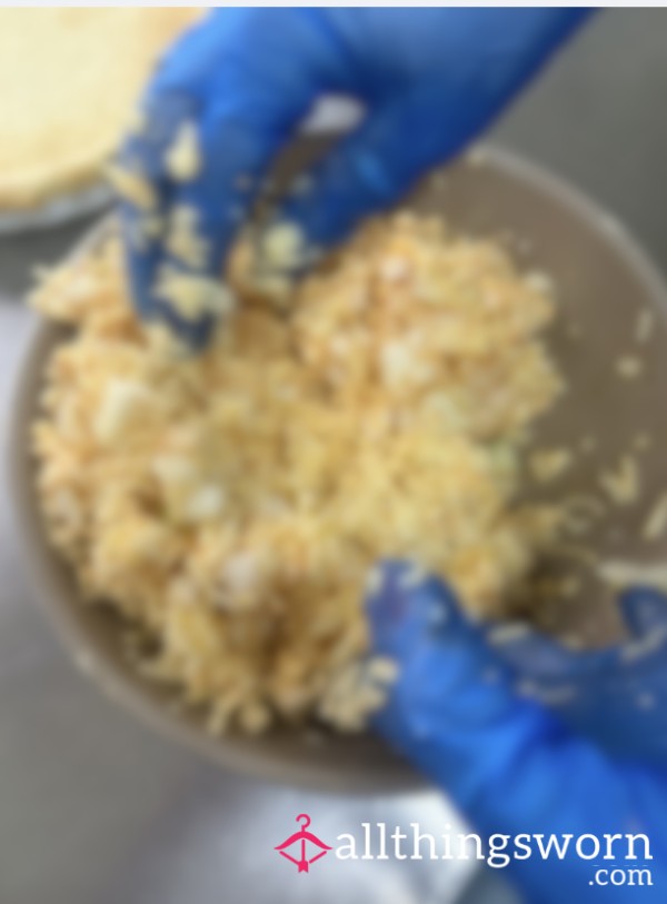 Food Play With Gloves